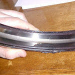 Outer race defect of a bearing